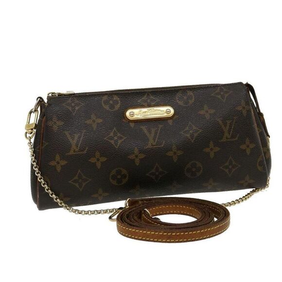 LOUIS VUITTON Monogram Eva Shoulder Bag - Picture 1 of 15